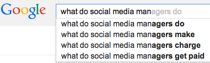 what social media managers