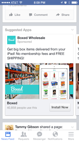 Boxed app install ad_FB