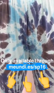 MeUndies's exclusive Snapchat launch of the tie-dye lounge pants