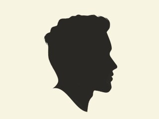 The header image shows a silhouette of a mans head.