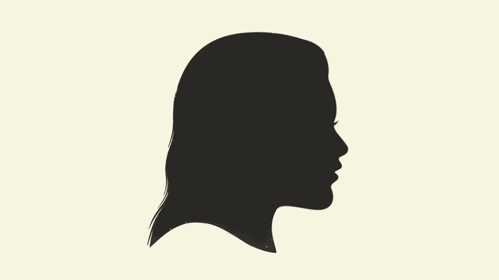 The header image shows the silhouette of a woman.