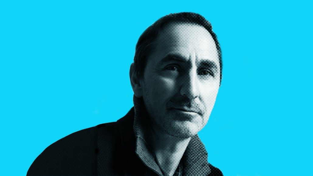 The header image is a headshot of David Droga.