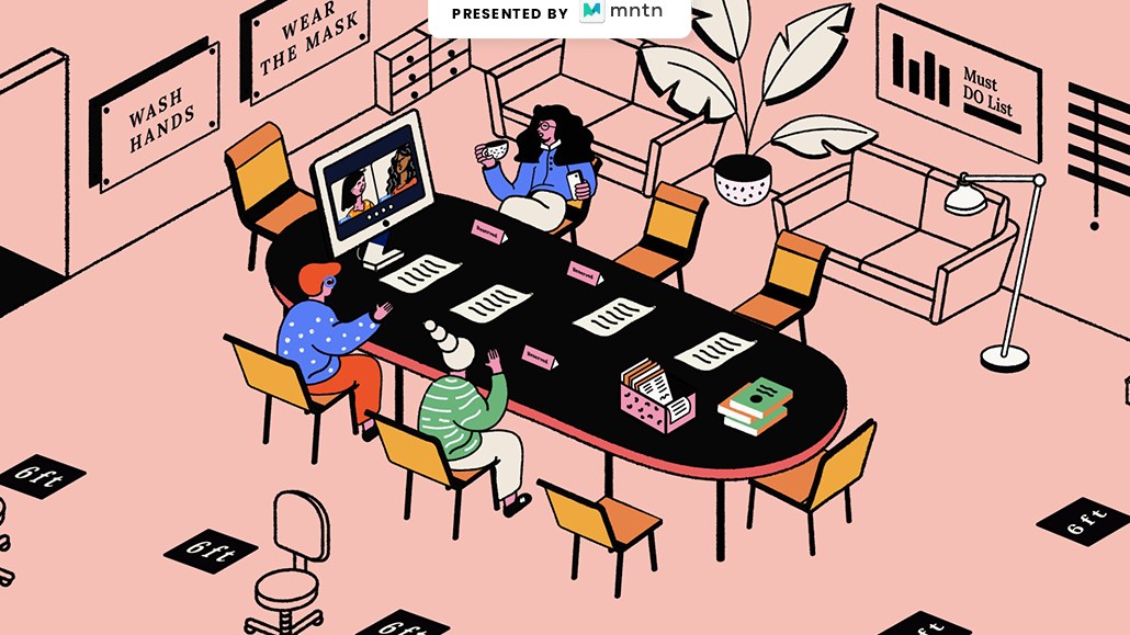 The header image shows a group of people working around a table.