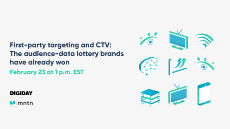 First-party targeting and CTV: The audience-data lottery brands have already won
