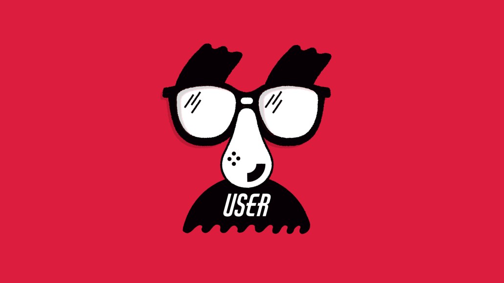 Illustration of a disguised user.